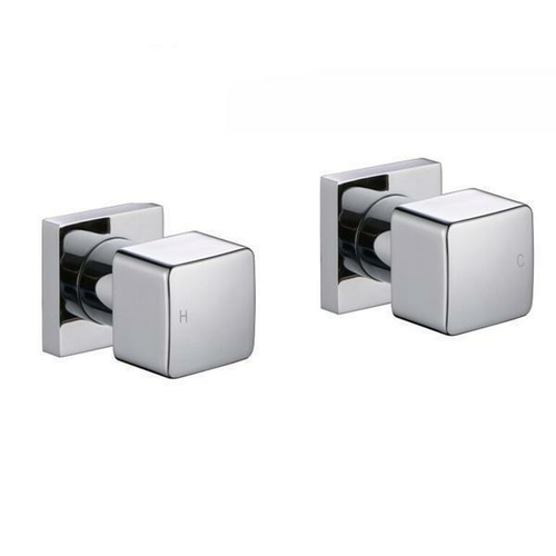 Ottimo Cubic Chrome Shower/Bath Taps