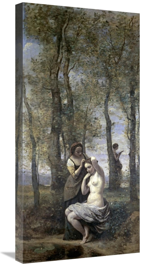 Global Gallery GCS-281914-30-142 30 in. La Toilette Art Print - Jean-B