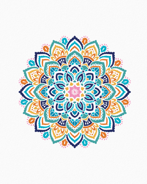 Paint by Numbers - MANDALA II