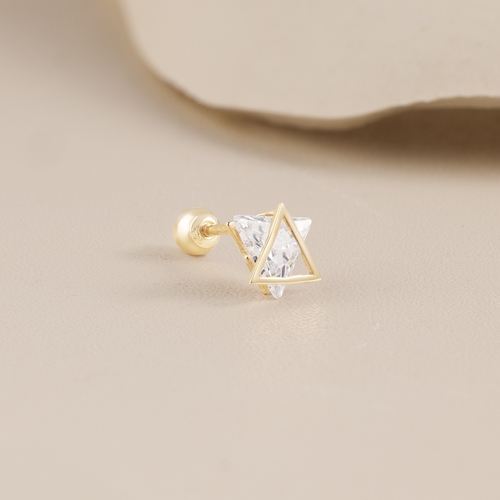 14K (58.5%) SOLID GOLD ESTHER PIERCING