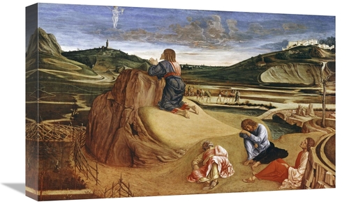 Global Gallery GCS-276693-22-142 22 in. Agony in the Garden Art Print 