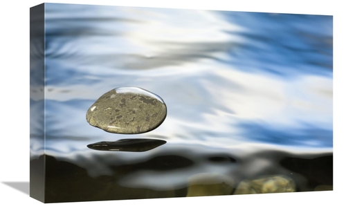 Global Gallery GCS-395708-1218-142 12 x 18 in. Skipping Stone Just Abo