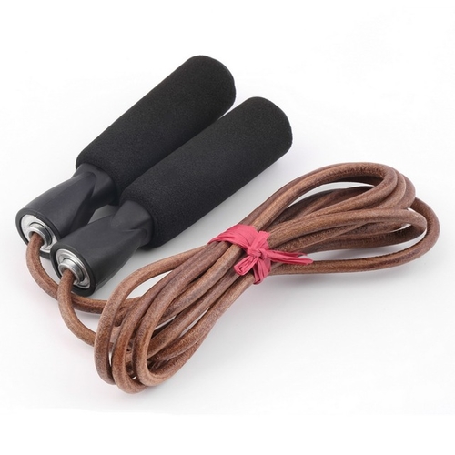 3m Bold Leather Speed Skipping Jump Rope Adjutable