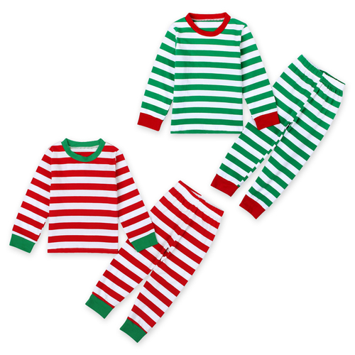 Family Christmas Pjs Clothing Set Adult Kids Xmas