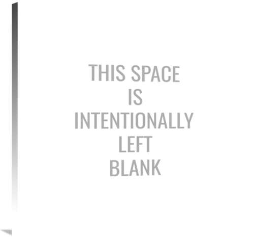 Global Gallery GCS-469557-3636-142 36 x 36 in. This Space is Intention