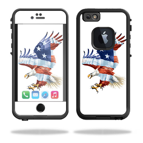 MightySkins LIFIP6-American Eagle Skin for Lifeproof iPhone 6 - Americ