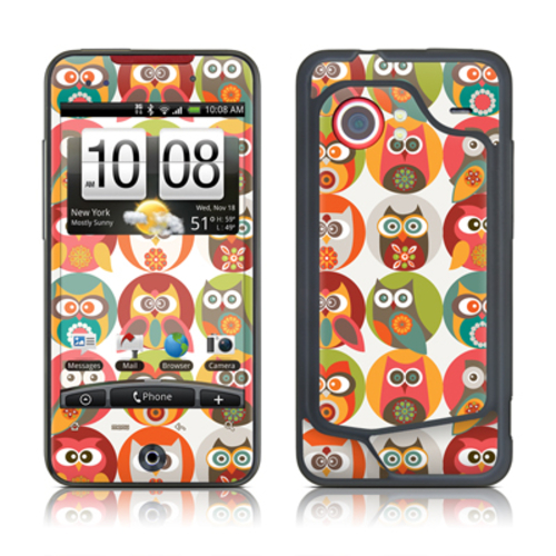 DecalGirl HDIN-OWLFMLY HTC Incredible Skin - Owls Family