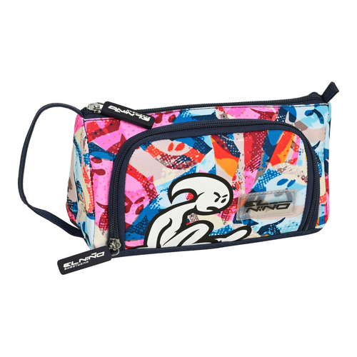 School Case El Niño Life is fun Multicolour 20 x 11 x 8.5 cm