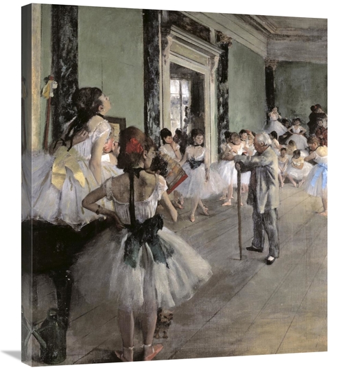 Global Gallery GCS-277310-30-142 30 in. Dance Class Art Print - Edgar 