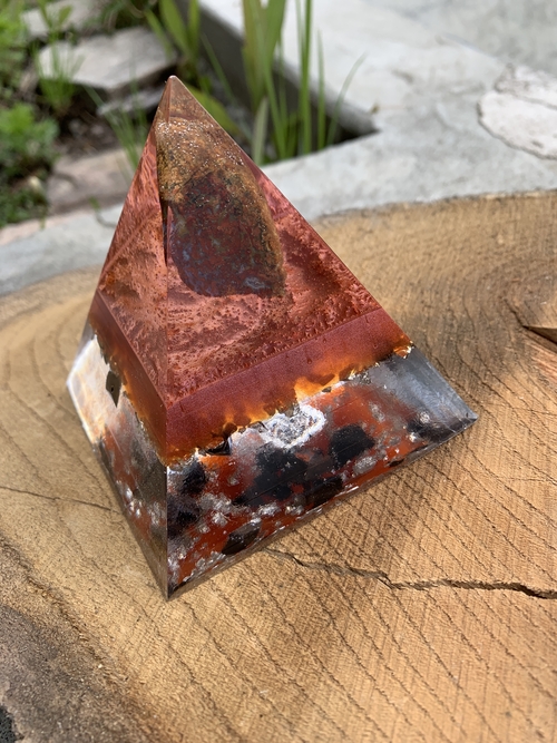 CHAKRA-ROOT Orgone Pyramid