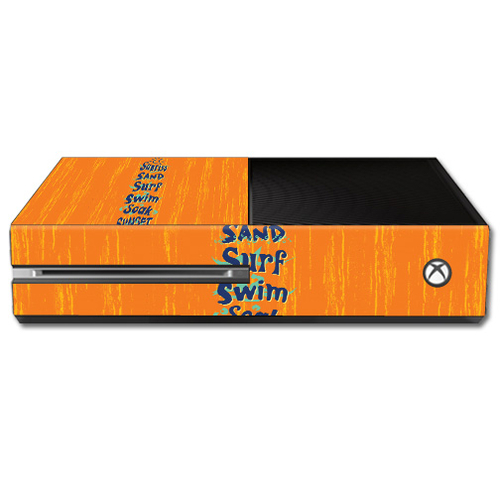 MightySkins MIXBONE-Beach Recipe Skin Decal Wrap for Microsoft Xbox On