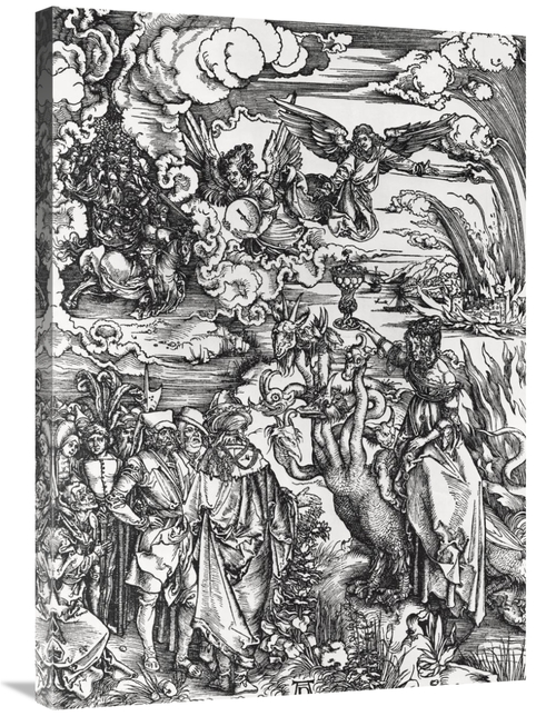 Global Gallery GCS-281997-36-142 36 in. The Beast with Two Horns Like 