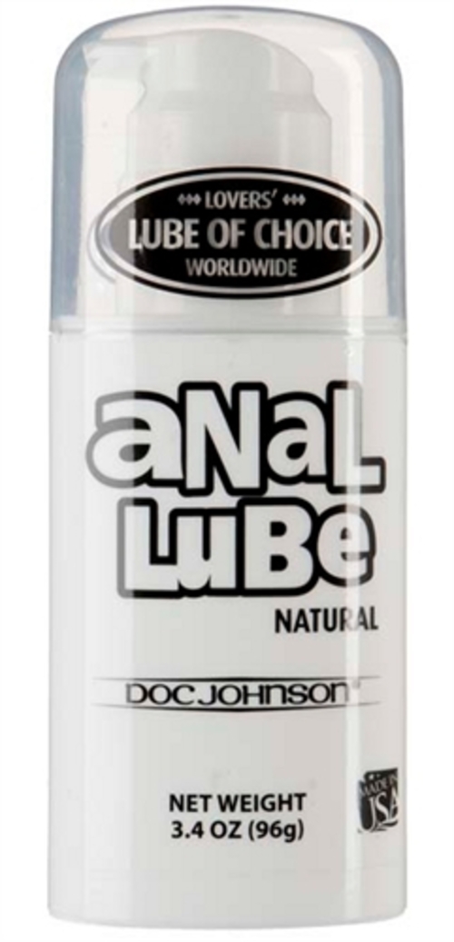 Anal Lube - Natural Lubricant - 3.4 Oz.