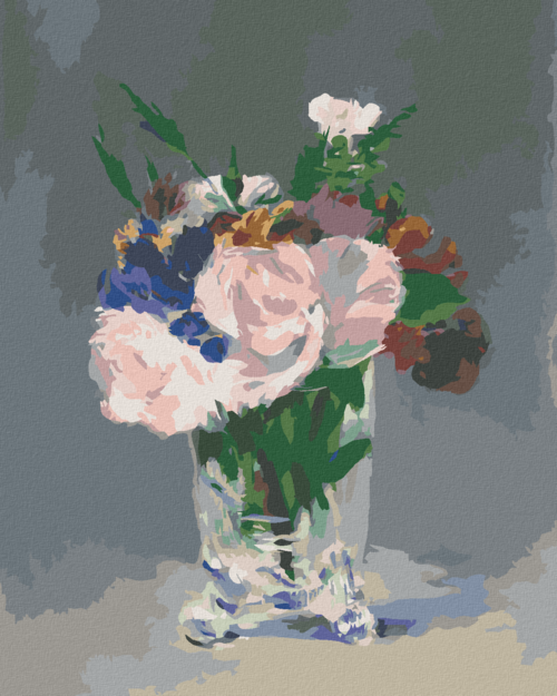 Paint by Numbers - Flowers in a Crystal Vase (ÉDOUARD MANET)