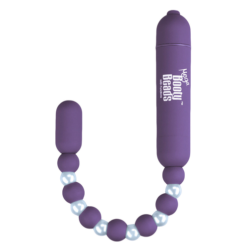Vibrating Butt Plug PowerBullet Mega Booty Beads with 7 Functions