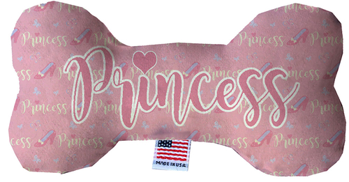 Mirage Pet 1392-TYBN6 Princess Fluffy Bone Dog Toy - 6 in.