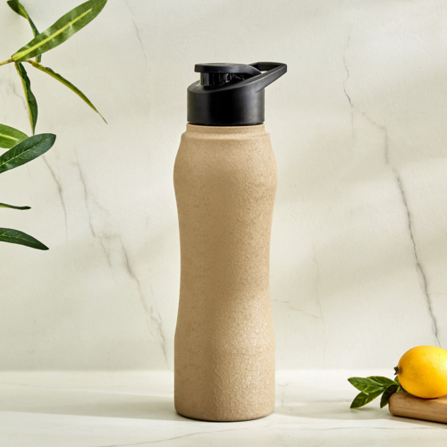 Stainless Steel Water Bottle Beige