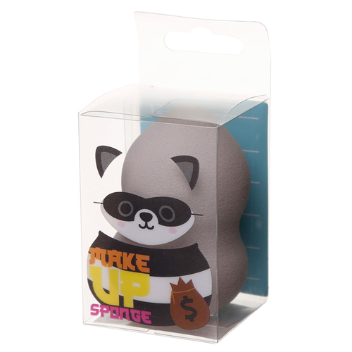 Cutiemals Makeup Applicator Sponge - Raccoon