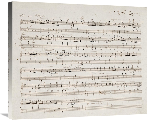 Global Gallery GCS-267858-30-142 30 in. Valse Opus 70 No.1 in G Flat M