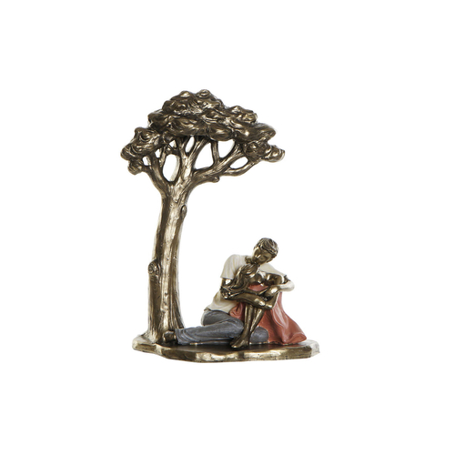 Decorative Figure DKD Home Decor Tree 25,5 x 14 x 33 cm Golden Pair