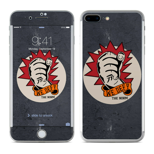 DecalGirl AIP8P-DEFYFIST Apple iPhone 8 Plus Skin - Defy Fist