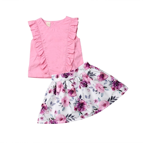 2019 0 4T Little Girls Stylish Clothing Set