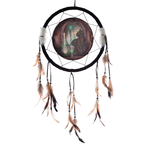 Decorative Lisa Parker Absinthe Cat Dreamcatcher Medium
