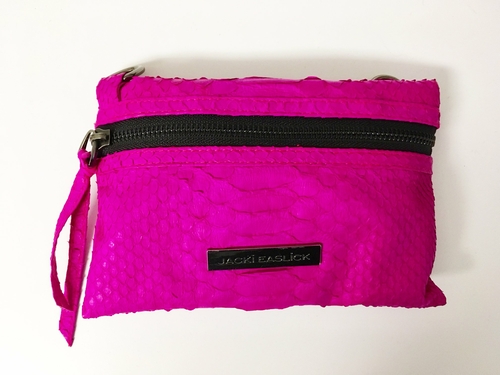 Real Python Mini Crossbody - Hot Pink