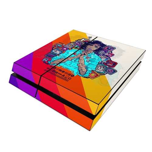 DecalGirl PS4-SINGLGLCH Sony PS4 Skin - Singularity Glitch