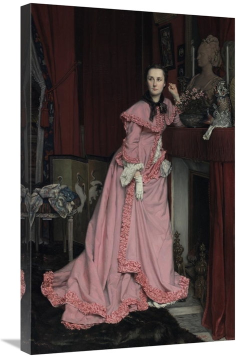 30 in. Portrait of the Marquise De Miramon, Nee, Therese Feuil