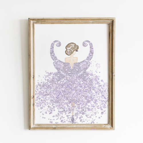 Fairy Print Wall Decor, Nursery Decor