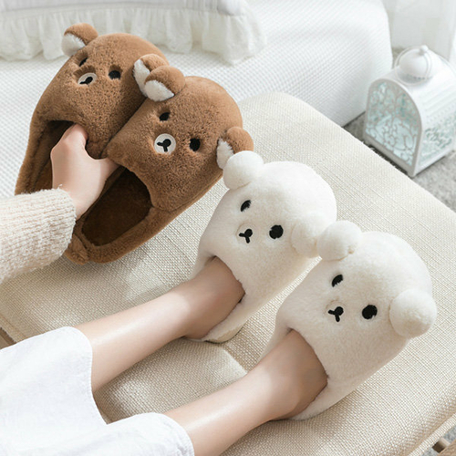 TPR Outsole Bear Slippers