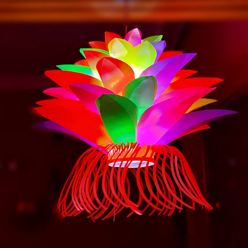 ALiLa Lotus Lanterns Akash Kandil For Diwali Balcony, Hanging Lantern