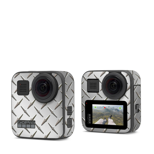 DecalGirl GPM-DIAMONDPLATE GoPro Max Skin - Diamond Plate