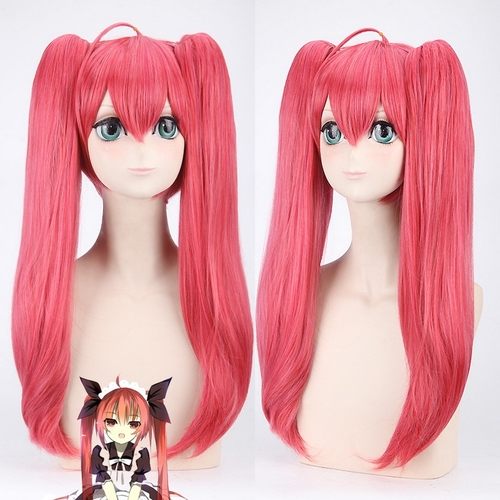 70cm Anime DATE A LIVE Itsuka Kotori Red Wig