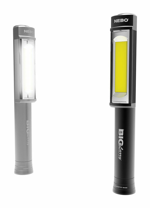 Nebo 3768256 Big Larry 400 Lumens COB Work Light LED AA  Black