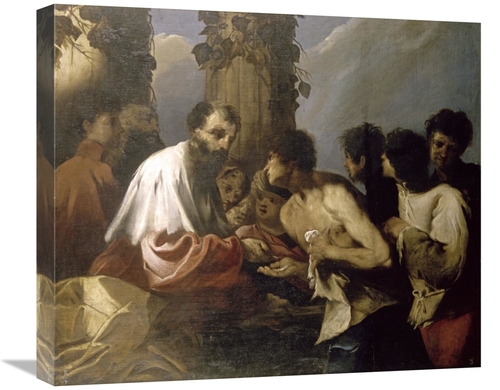 Global Gallery GCS-278324-22-142 22 in. Parable of the Laborers in the