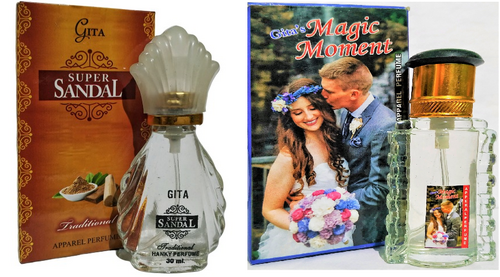 Gita Super Sandal & Magic Moment COMBO Perfume - 60 ml Pack of 2 (For