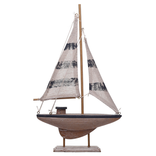 Medium Sailing Boat Nautical Decoration