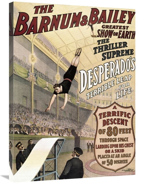 Global Gallery GCS-280675-36-142 36 in. Barnum & Bailey - Desperados T