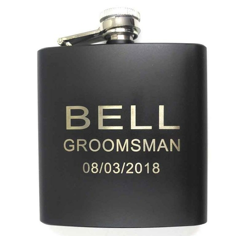 Flask Set Gifts for Groomsmen Custom Flask Set for Groomsmen