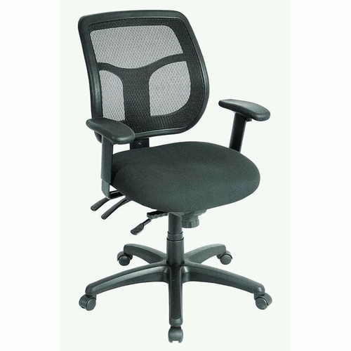 26inches x 20inches x 36inches Black Mesh   Fabric Chair