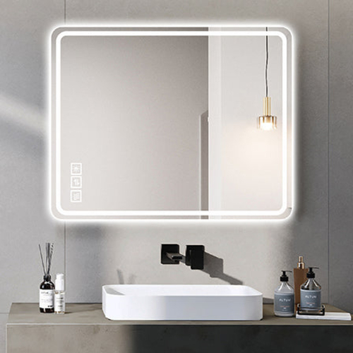 40x32 Inch LED Bathroom Mirror Vanity Mirrors with Front Lights Wall