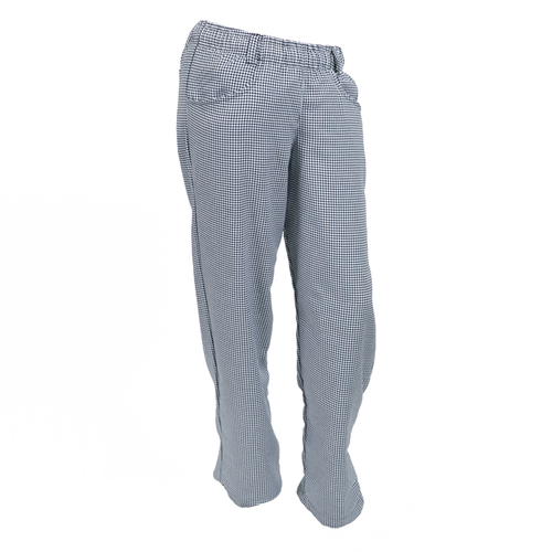 Mercer Tool M60040HTL Millennia Womens Cook Pant, Hounds Tooth&#44