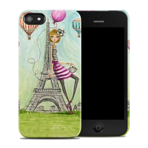 DecalGirl AIPSECC-SIGHTSPARIS Apple iPhone SE Clip Case - The Sights P