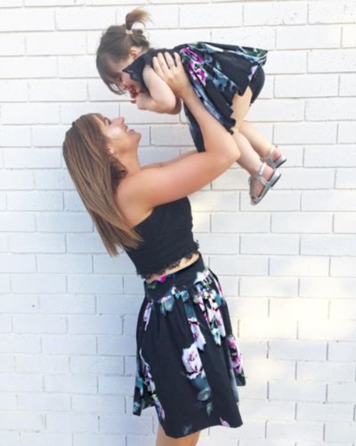 Mother And Daughter Casual Summer T-Shirt