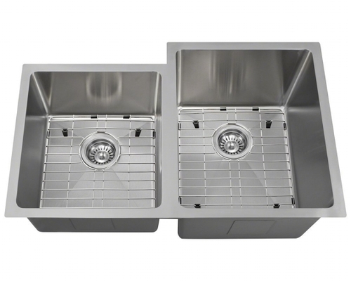 Polaris Sinks PR0213-ENS The Polaris Sinks P0213R 18 Gauge Kitchen Ens