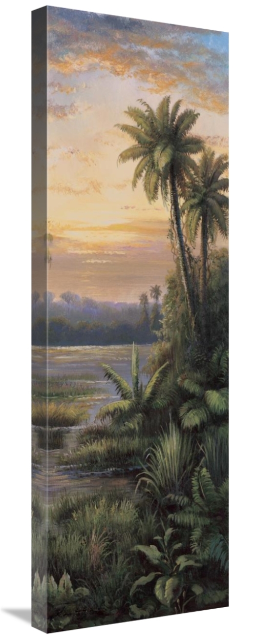 Global Gallery GCS-127703-1236-142 12 x 36 in. Tropical Lagoon II Art 