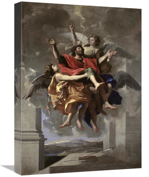 Global Gallery GCS-282688-22-142 22 in. Ecstasy of St. Paul Art Print 