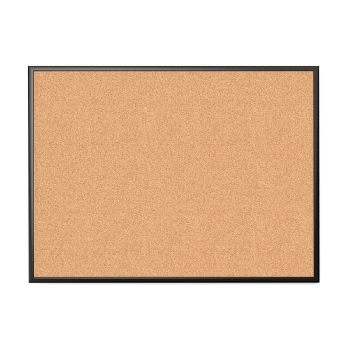 UBrands Cork Bulletin Board  47 x 35  Black Frame